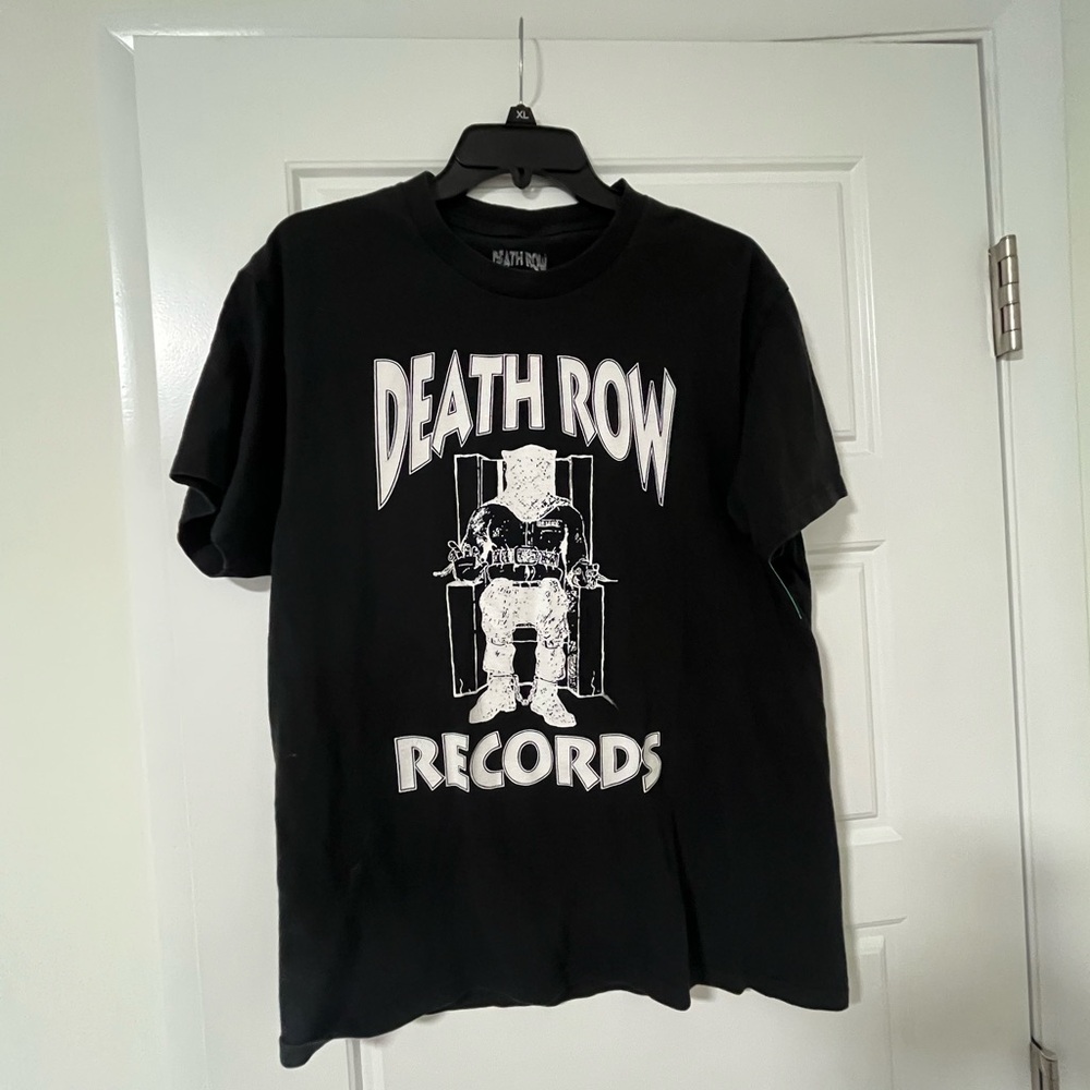 Death Row Records T-Shirt, Size L, EUC